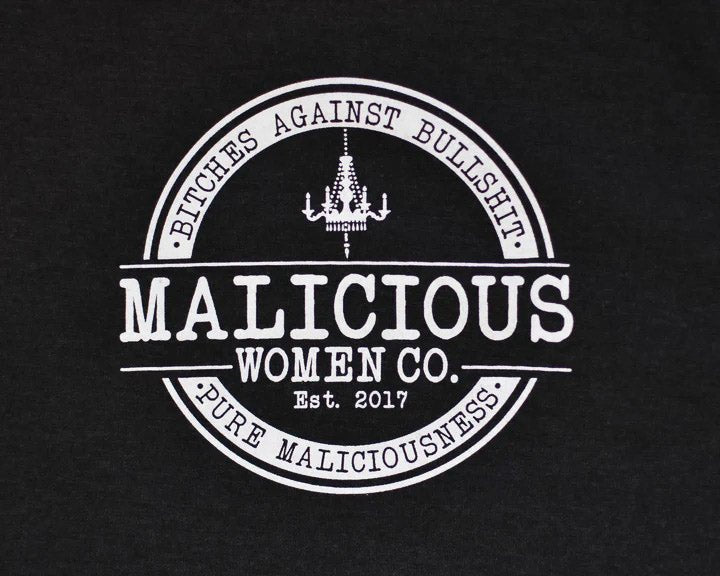 Bitches Against Bullshit Malicious Women's Racerback Tank - Malicious Women Co. - Apparel